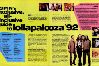 Our Lollapalooza Guide from ’92 Was A Tribute To An Age of Grunge Innocence