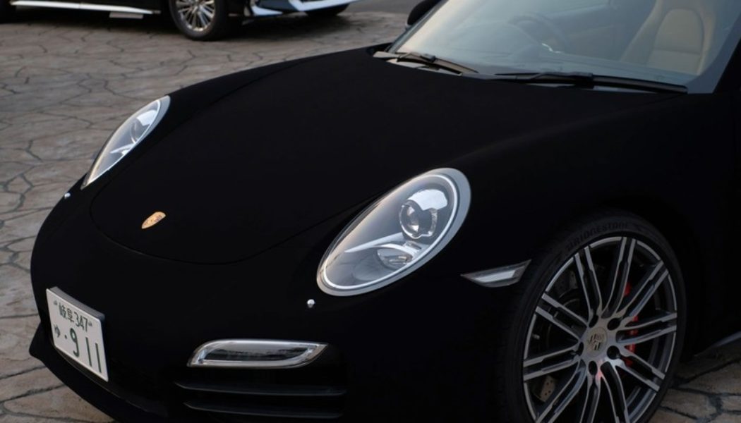 Pit One Covers a Porsche 911 in the World’s Blackest Paint