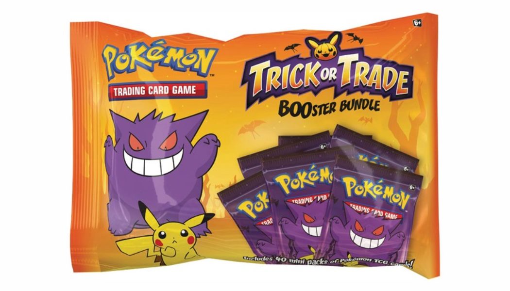 Pokémon Unveils New Halloween Trading Card Game: Trick or Trade BOOster Bundle