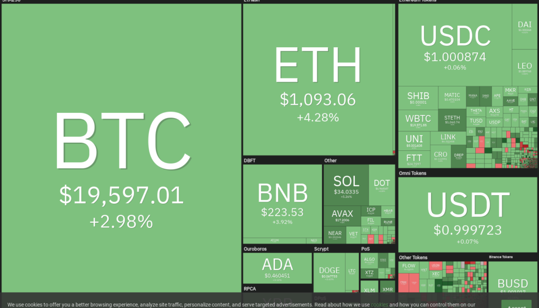 Price analysis 7/4: BTC, ETH, BNB, XRP, ADA, SOL, DOGE, DOT, LEO, SHIB