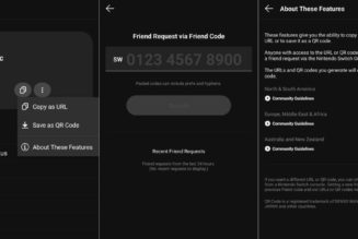 You can finally send friend requests from the Nintendo Switch Online app