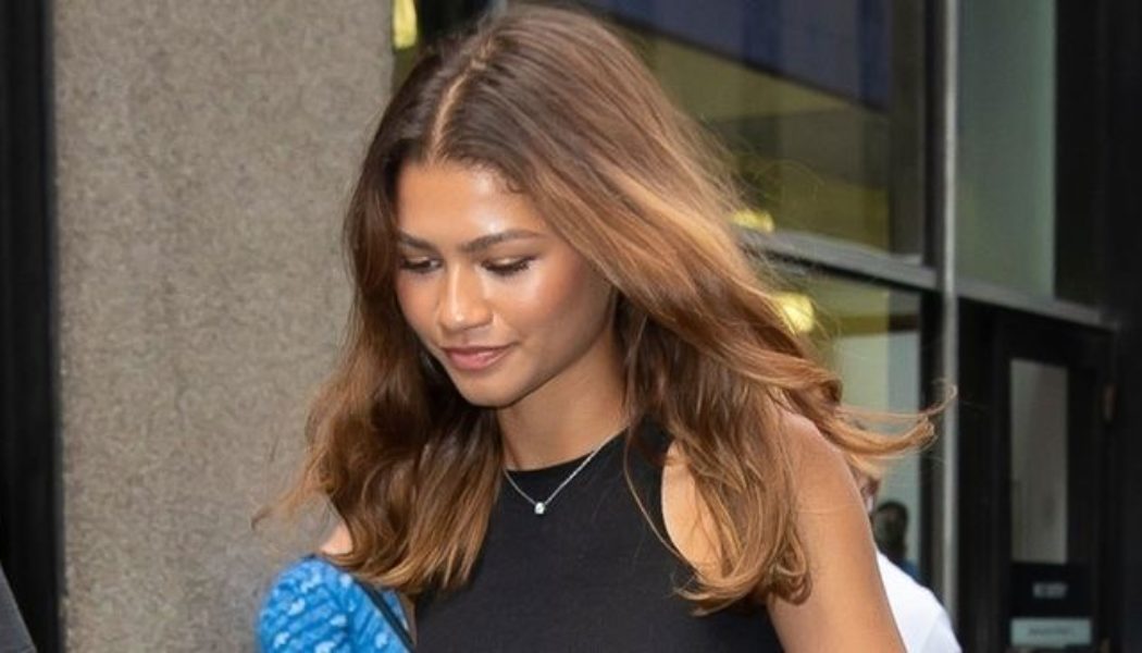 Zendaya Wore Baggy Trousers With the Most Timeless Flat-Shoe Trend in Existence