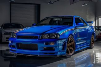 2001 Nissan Skyline R34 V-Spec II Driven by Paul Walker Up for Auction