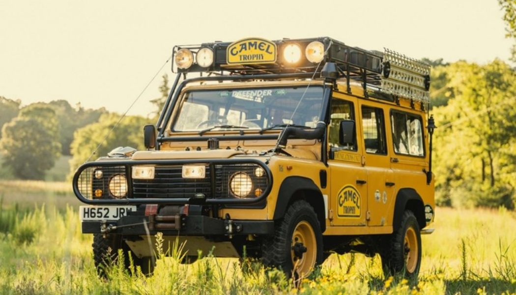 An Ex-Camel Trophy 1991 Land Rover Defender 110 Is up for Auction