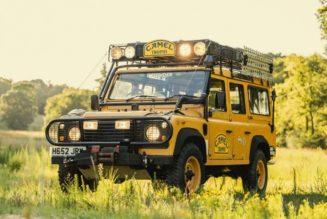 An Ex-Camel Trophy 1991 Land Rover Defender 110 Is up for Auction