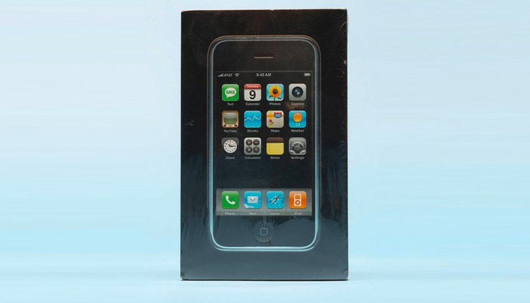 An Unopened First Generation Apple iPhone Auctions for Over $35,000 USD