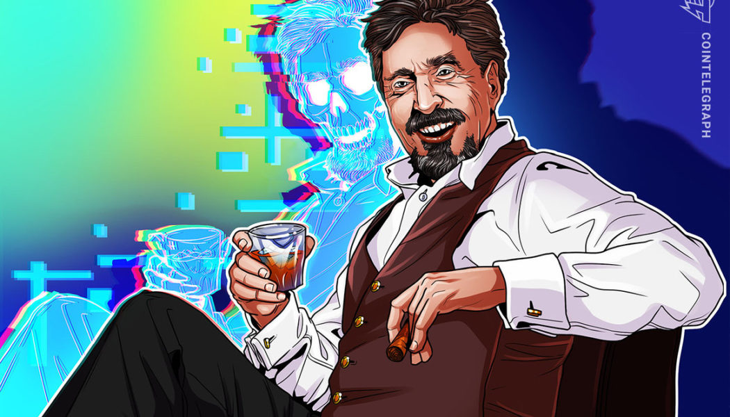 ‘Anything is possible’ — John McAfee’s former wife responds to faked death claims