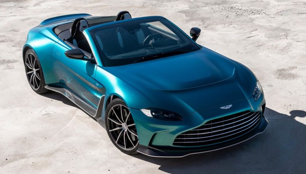 Aston Martin’s New Vantage Roadster Packs a 690HP Twin-Turbo V12