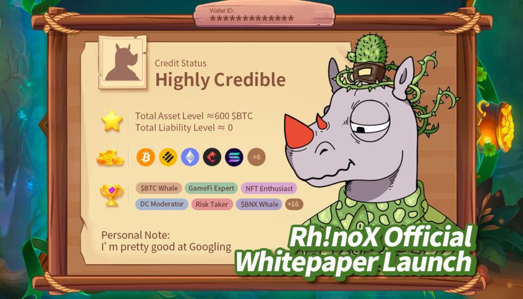 BinaryX Releases RhinoX Whitepaper Detailing New Key Features of its Ecosystem