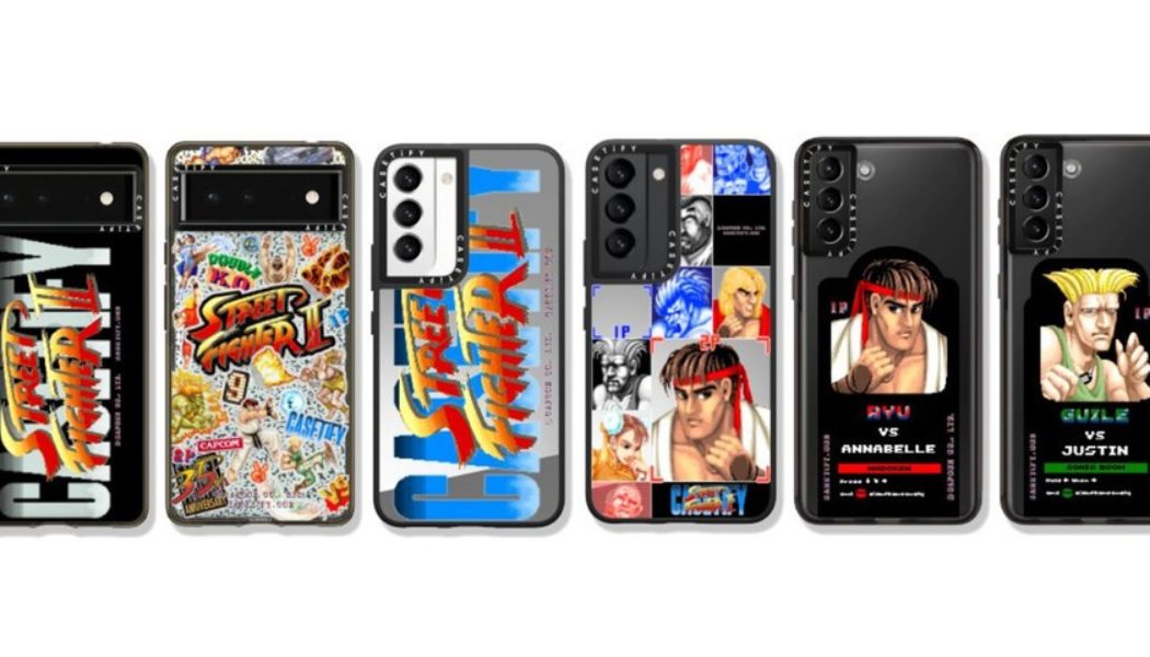 CASETiFY’s New Collaboration Honors Iconic ‘Street Fighter’ Franchise