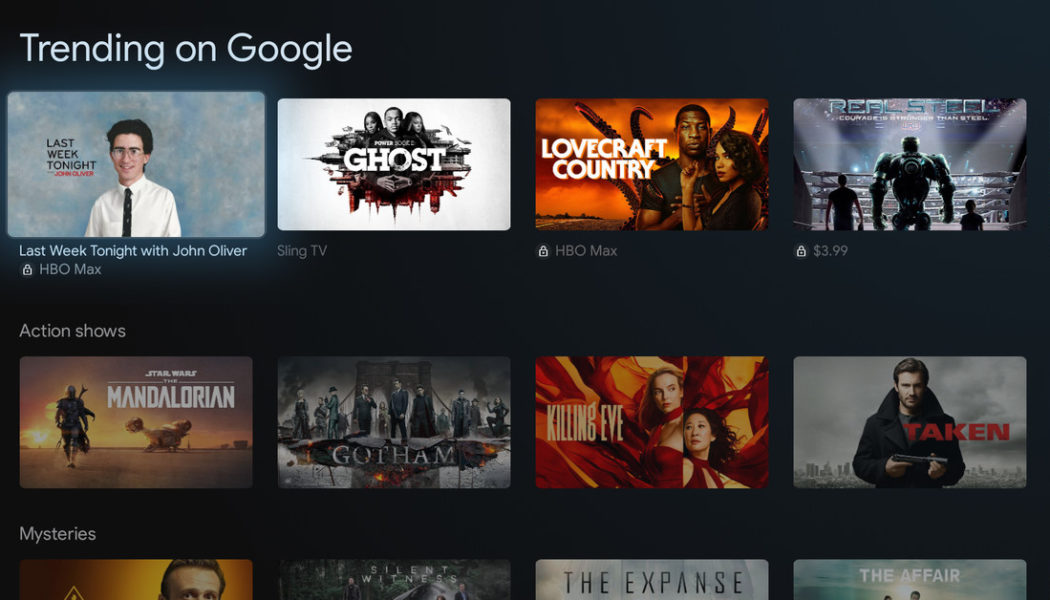 Code in the Google TV app suggests 50 free TV channels are coming