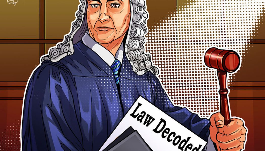 Coinbase, Binance and Kraken under scrutiny: Law Decoded, July 25-August 1