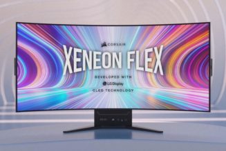 Corsair’s “Xeneon Flex” Gaming Monitor Switches From Curved to Flat