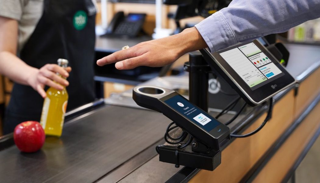 Dozens of Whole Foods stores will soon let you pay with just a scan of your palm