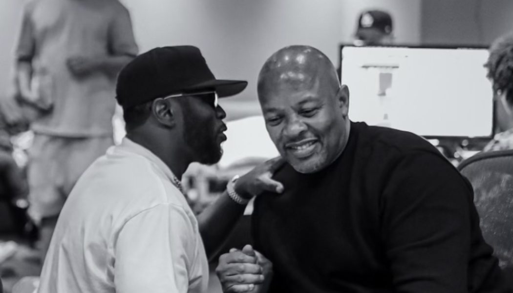 Dr. Dre & Diddy Link Up In The Studio, See Photos Of Epic Session