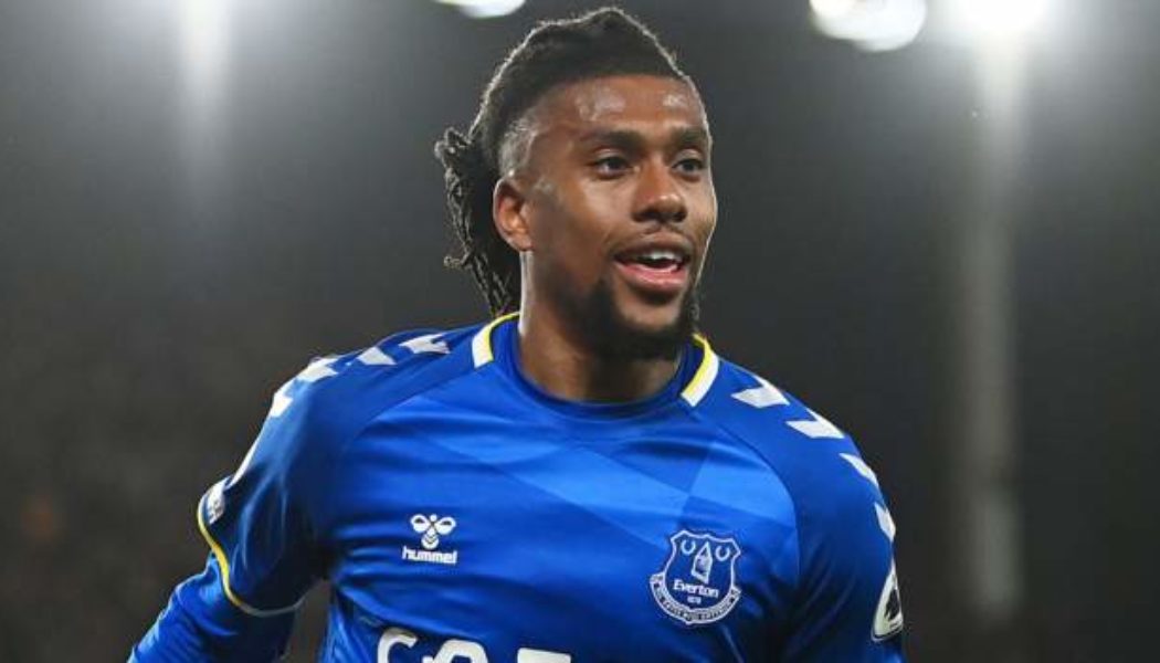 Everton Fans Rave Over Alex Iwobi’s New-Found Position