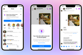 Facebook begins testing default end-to-end encryption on Messenger