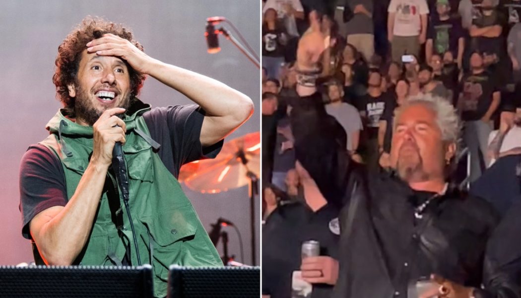 Guy Fieri Can’t Stop Going to Rage Against the Machine Concerts