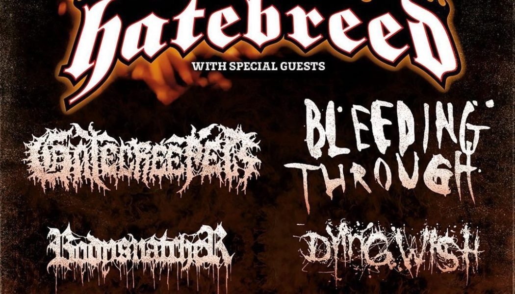 Hatebreed Announce Perseverance 20th Anniversary 2022 US Tour