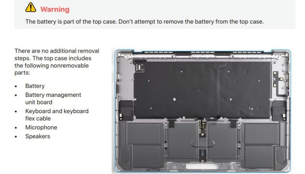 Here’s how much Apple charges for every part to fix your own MacBook