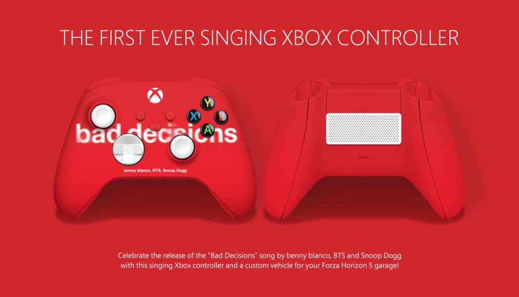 HHW Gaming: Microsoft Unveils Its First-Ever “Singing Xbox Controller”