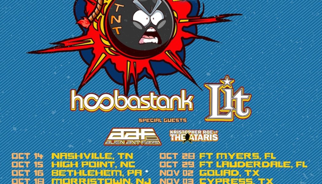 Hoobastank and Lit Announce Fall 2022 Co-Headlining Tour