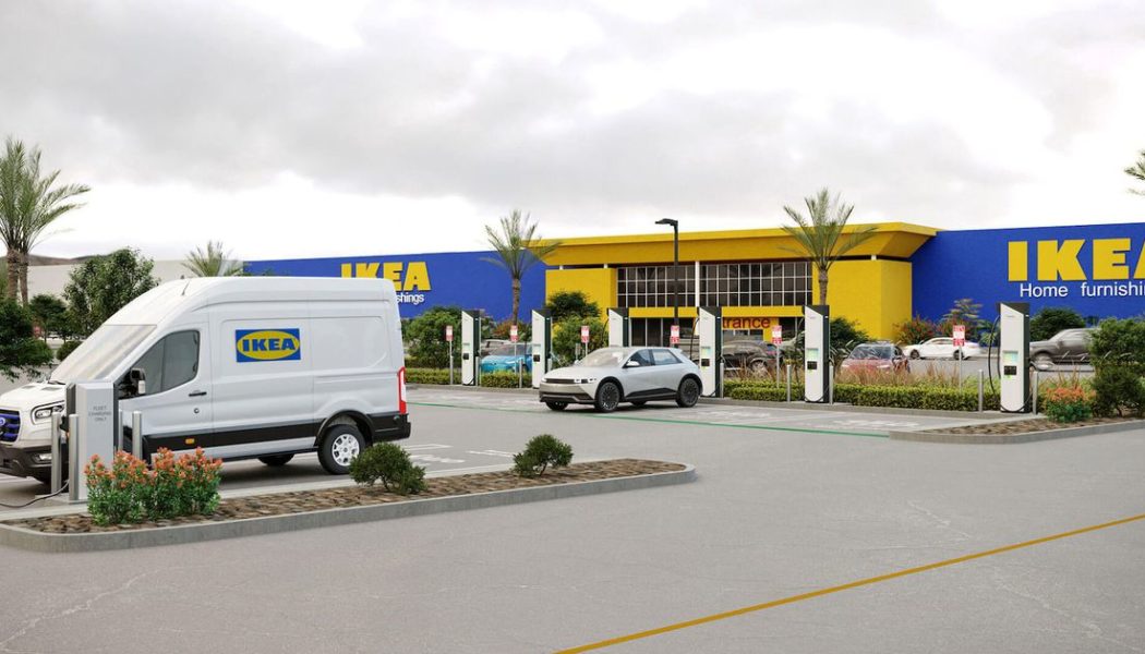 Ikea and Electrify America team up to install over 200 public fast chargers in 18 states