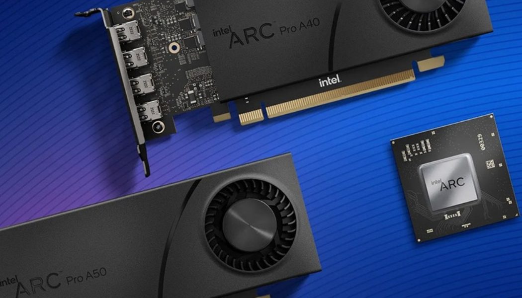 Intel Announces Arc Pro Trio of Graphics Cards Designed for Productivity