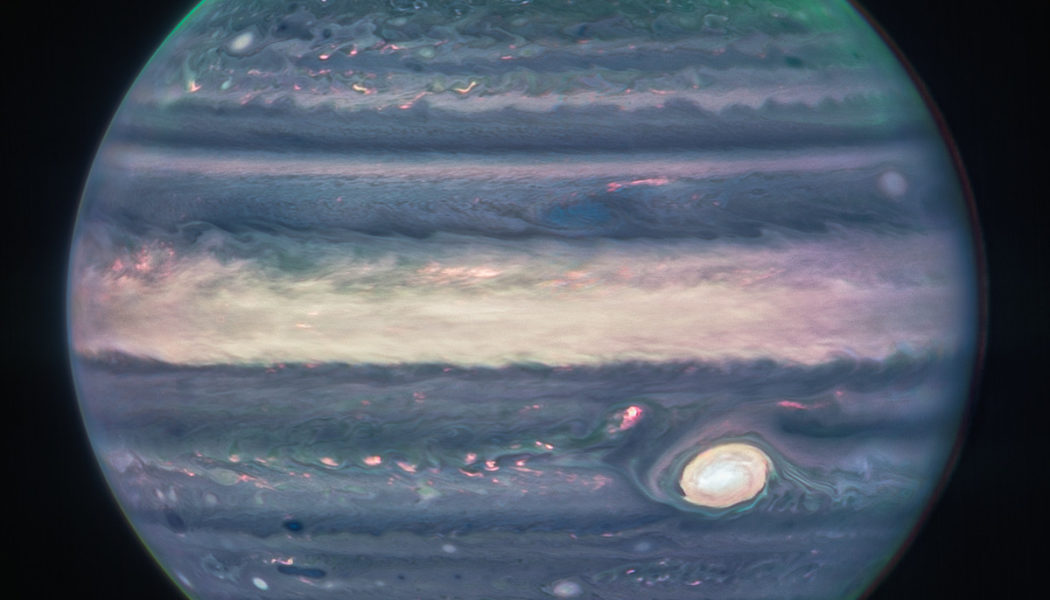 Jupiter is glowing in new pictures from NASA’s James Webb Space Telescope