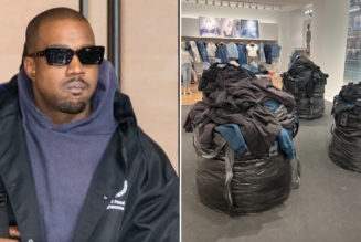 Kanye West Defends His Yeezy Gap Display, Which Literally Looks Like Trash