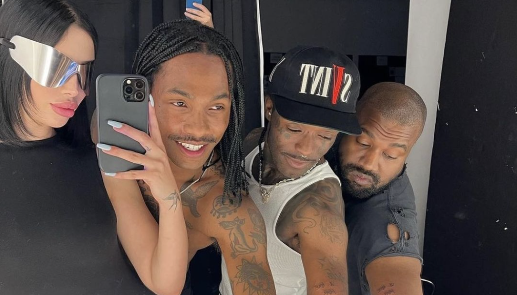 Kanye West, Lil Uzi Vert & Steve Lacy Show Off Their New Matching Tattoos