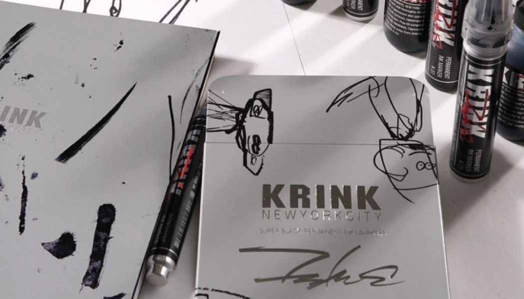 KRINK and Futura Tease Collaborative Marker Set