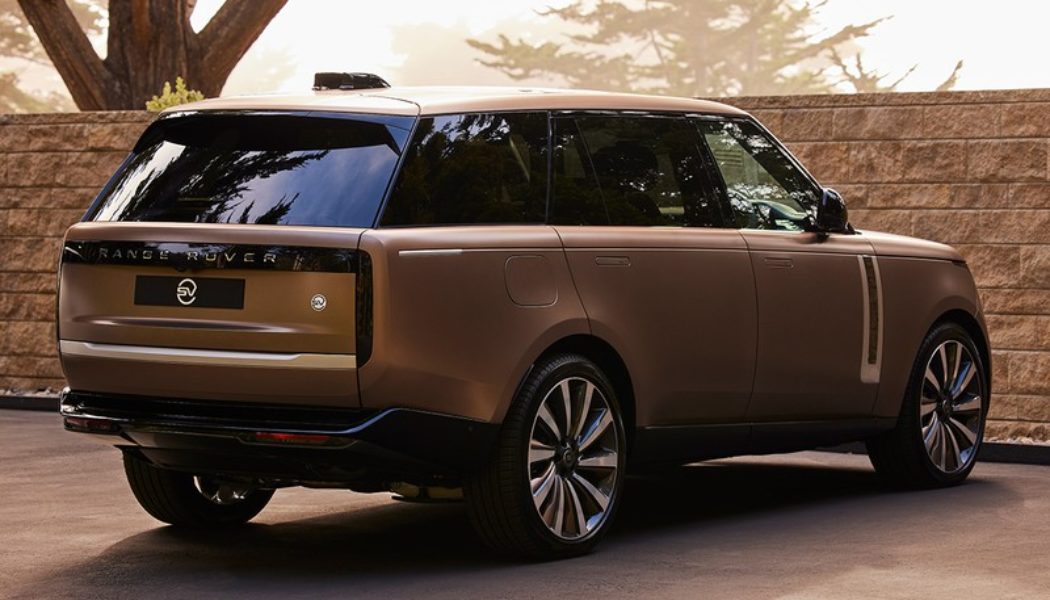 Land Rover Announces Its Ultra-Exclusive Range Rover SV Carmel Edition