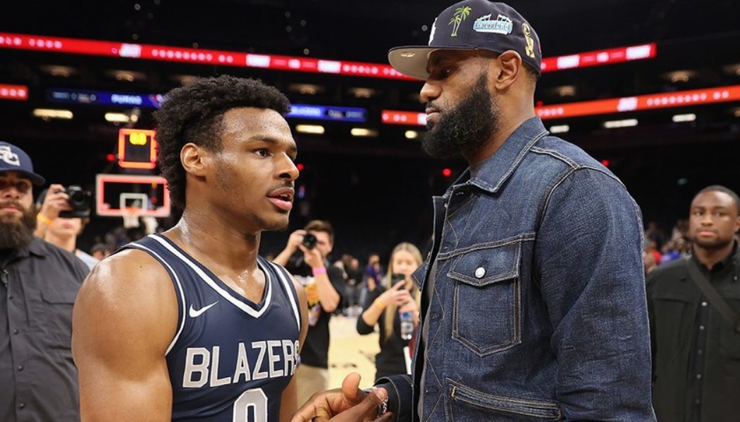 LeBron James Talks Possibility of Playing With Both Sons, Bronny and Bryce in the NBA