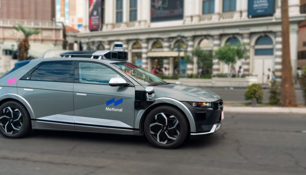 Lyft and Motional’s all-electric robotaxi service is now live in Las Vegas