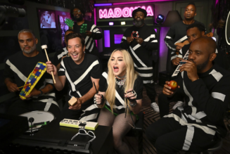 Madonna and Jimmy Fallon Give the Gift of ‘Music’ on ‘Classroom Instruments’