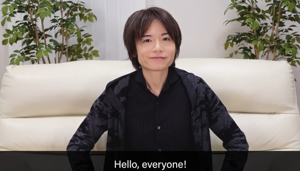 Masahiro Sakurai might already be my favorite YouTuber