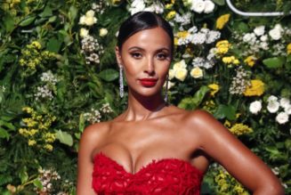 Maya Jama Sizzles in Red Hot Gown at GRM Gala in London