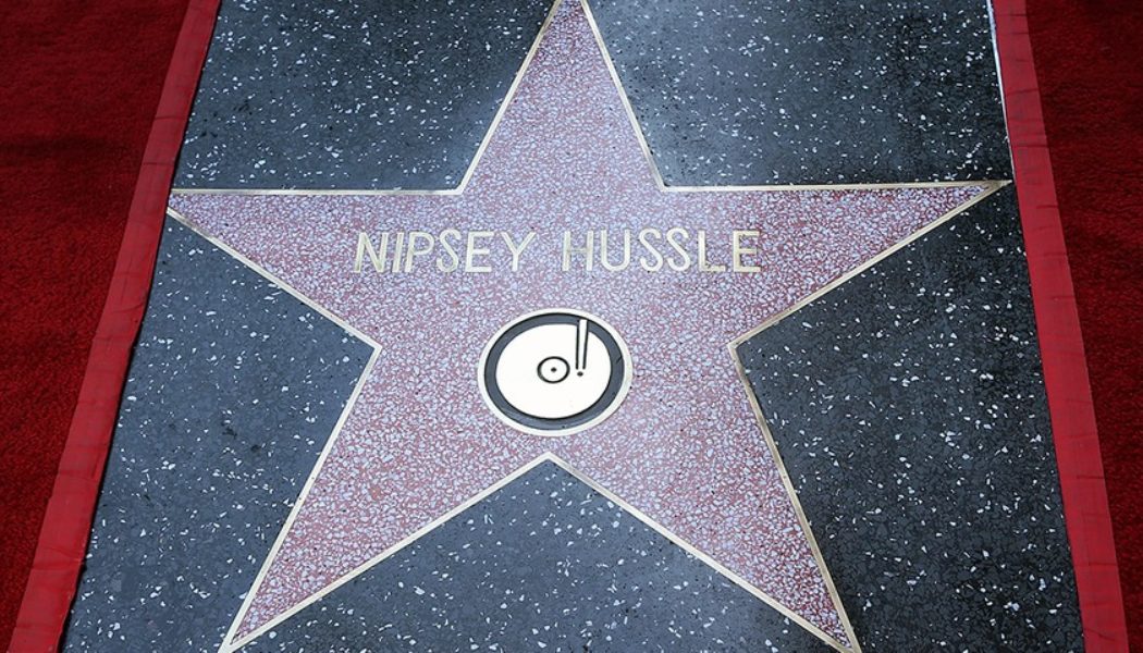 Nipsey Hussle Receives Hollywood Walk of Fame Star in Los Angeles