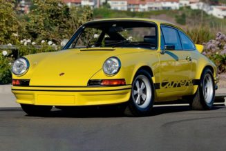 Paul Walker’s 1973 Porsche 911 Carrera RS 2.7 Is Expected to Fetch Over $1M USD