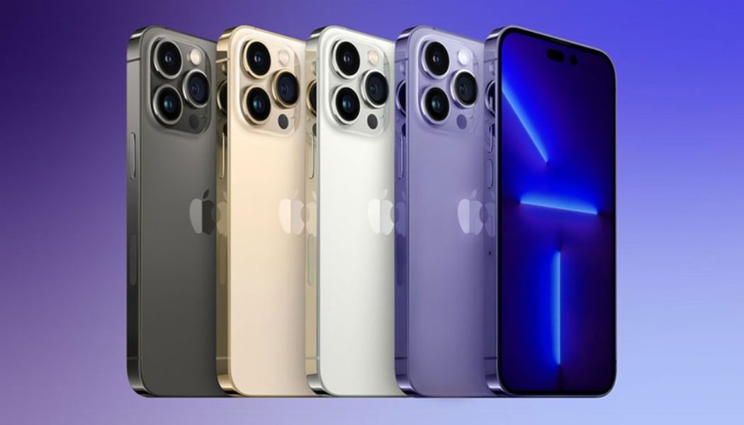 Possible Apple iPhone 14 Pro Dummy Models Surface in Purple and Blue