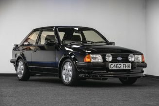 Princess Diana’s 1985 Ford Escort RS Turbo S1 Heads to Auction