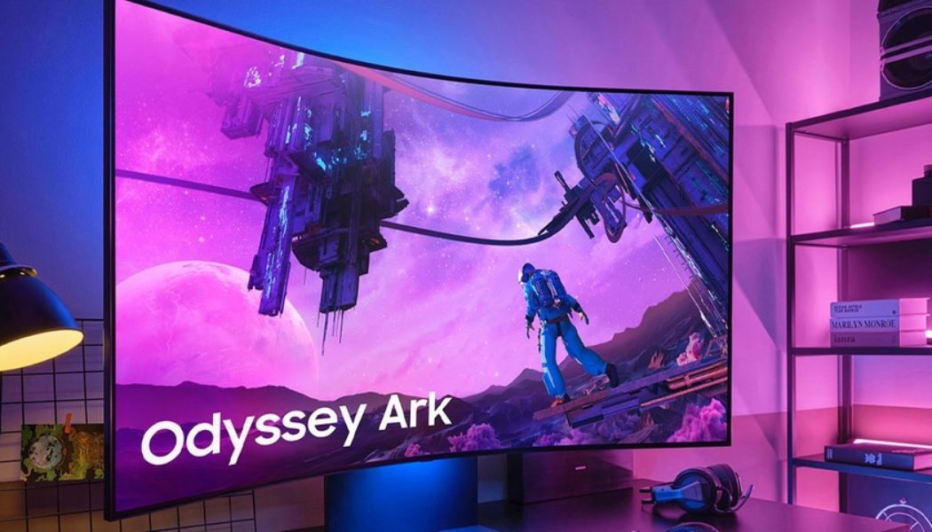 Samsung Unveils Behemoth 55-Inch Odyssey Ark Curved Gaming Monitor