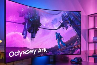 Samsung Unveils Behemoth 55-Inch Odyssey Ark Curved Gaming Monitor