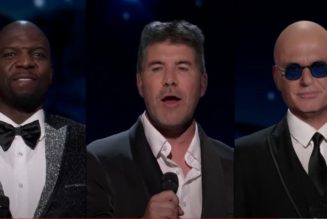 Simon Cowell, Howie Mandel and Terry Crews ‘Sing’ ‘Nessun Dorma’ on ‘AGT’: Watch