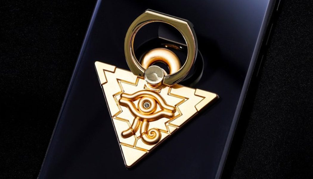 Stay Secure With the ‘Yu-Gi-Oh!’ Millenium Puzzle Phone Ring Holder