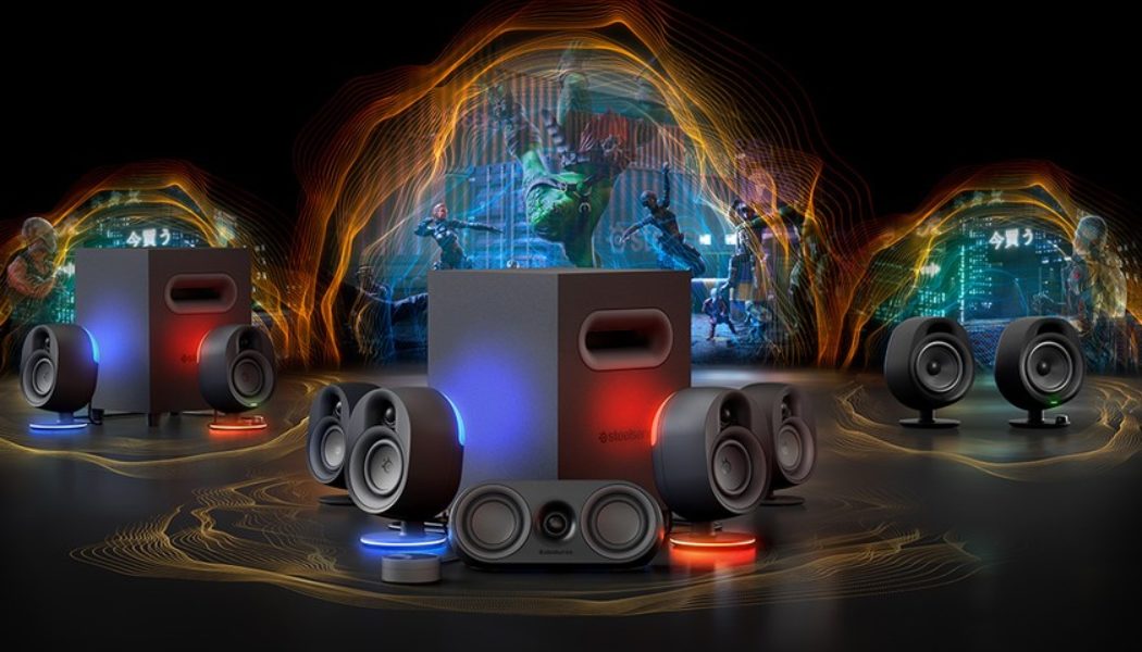 SteelSeries Introduces the Arena 3 and 7 Immersive Gaming Speaker Systems