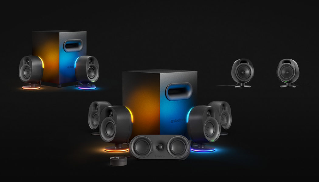 SteelSeries’ new Arena gaming speakers come in three flavors: big, huge, and massive