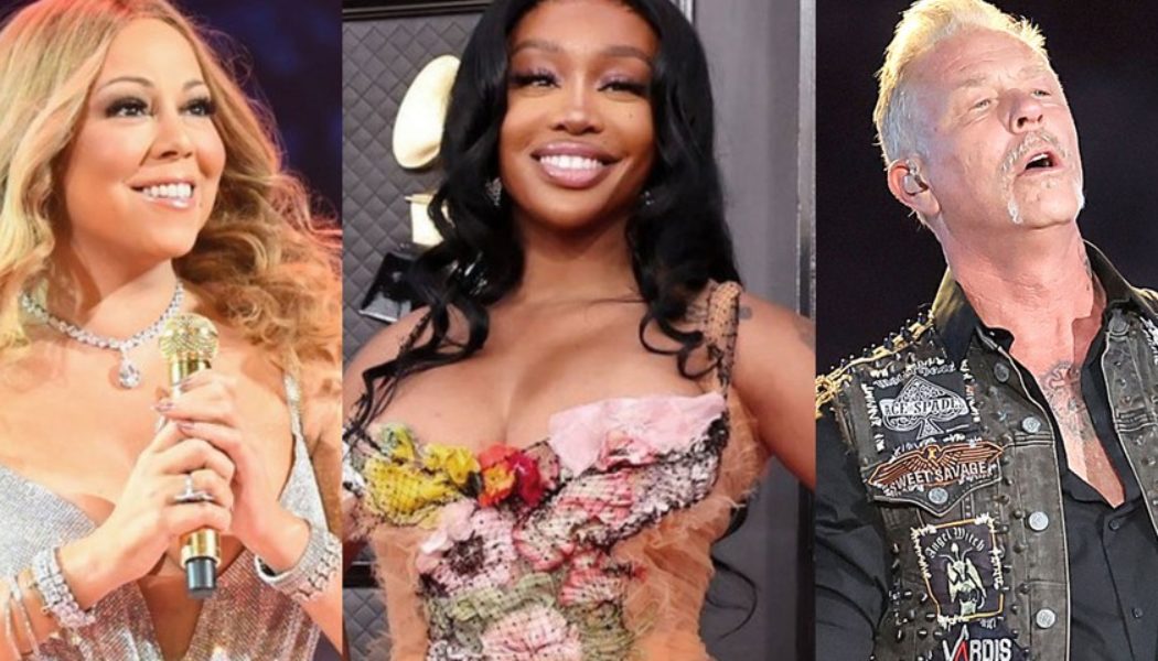 SZA, Mariah Carey, Metallica and More To Headline Global Citizen Festival 2022