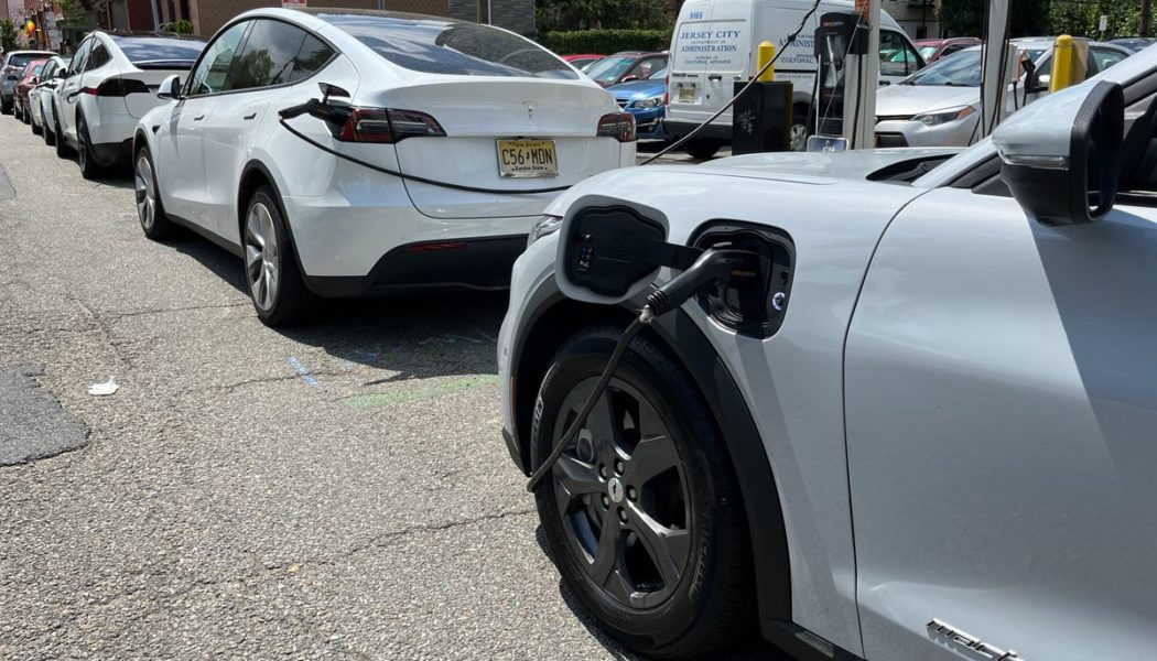 These pole-mounted EV chargers let down their joules